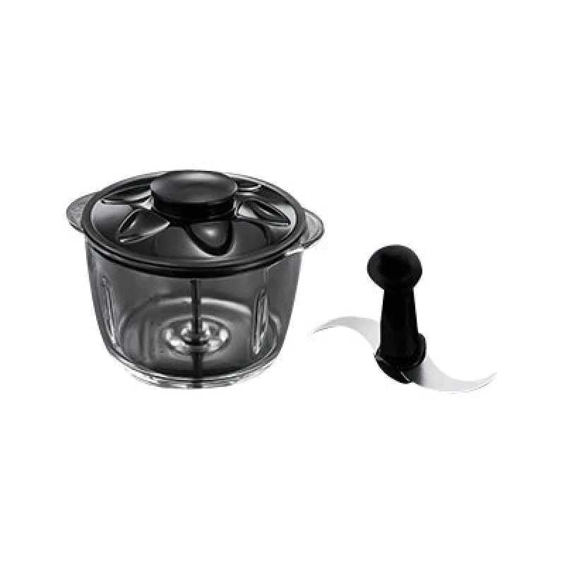 Picadora eléctrica Russell Hobbs 24660-56 — recipiente de vidrio 1 L, 200 W, rojo