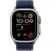 Apple Watch Ultra 2 Cell 49mm titanio natural correa Ocean azul S/M