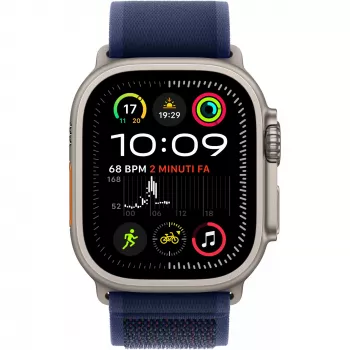 Apple Watch Ultra 2 Cell 49mm titanio natural correa Ocean azul S/M