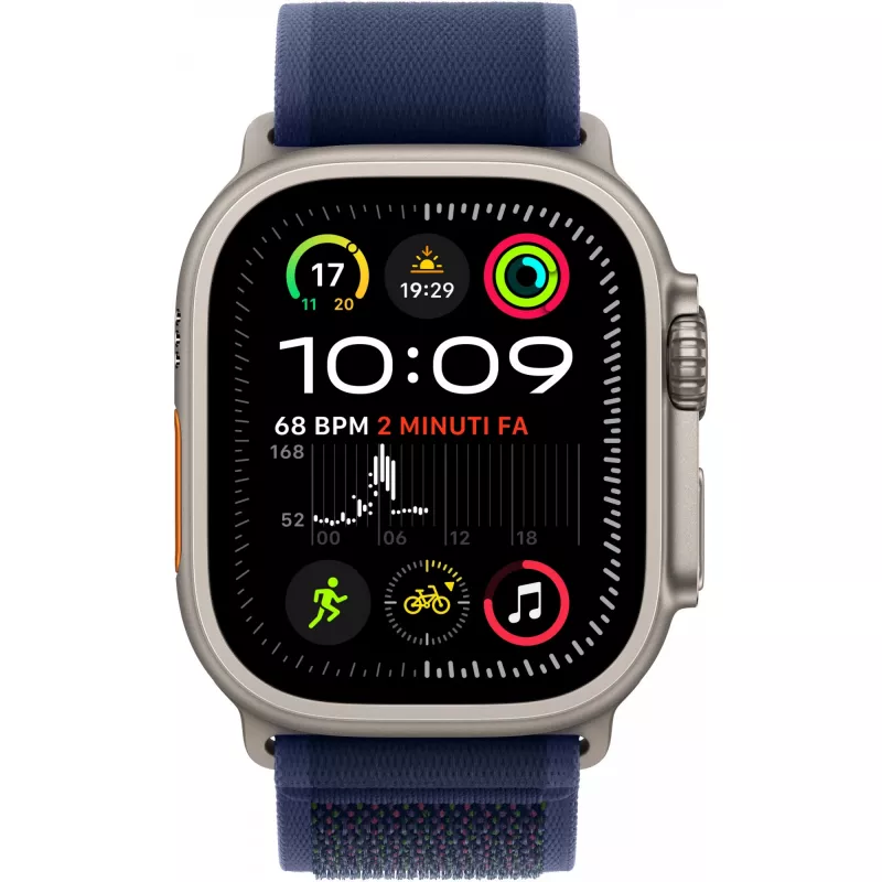 Apple Watch Ultra 2 Cell 49mm titanio natural correa Ocean azul S/M
