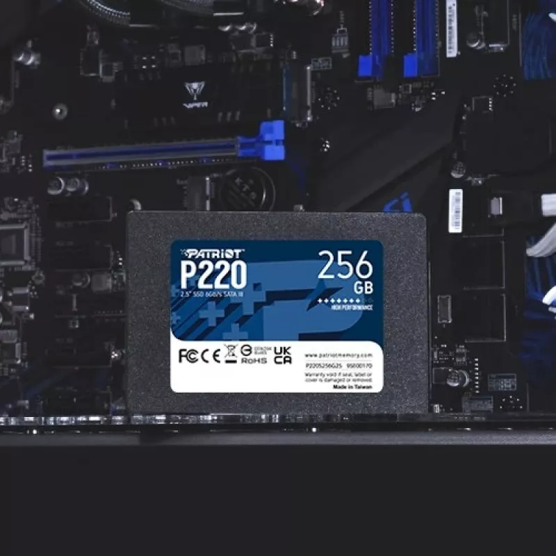 Unidad SSD Patriot P220 256 GB 2,5 pulgadas SATA III