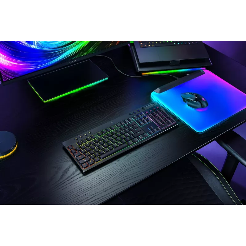 Teclado gaming Razer BlackWidow V4 Low-profile Wireless — teclas mecánicas de perfil bajo, Bluetooth y 2,4 GHz