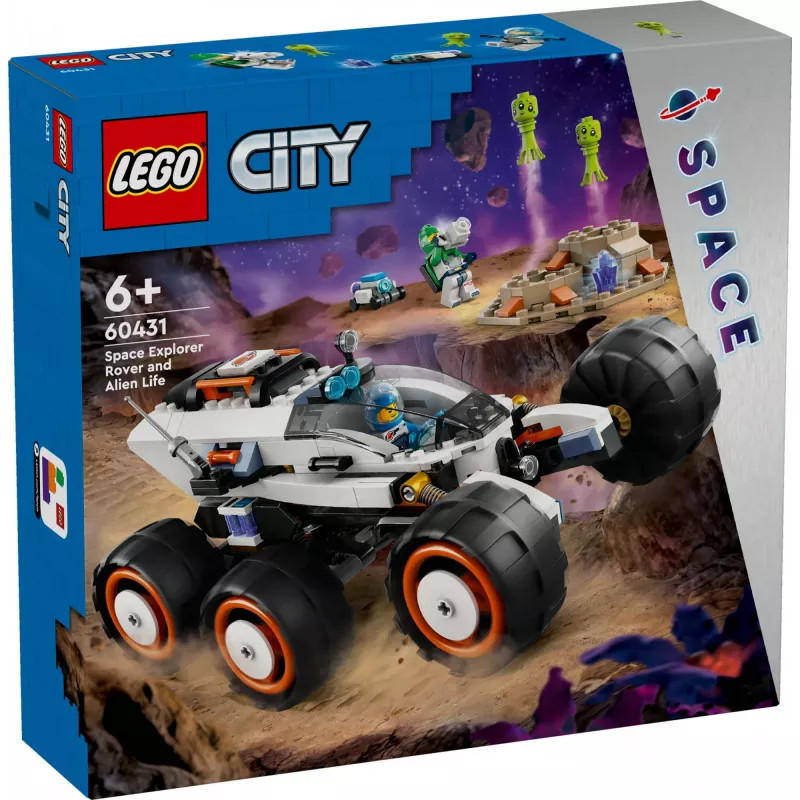 Lego City 60431 Vehículo explorador espacial y vida alienígena