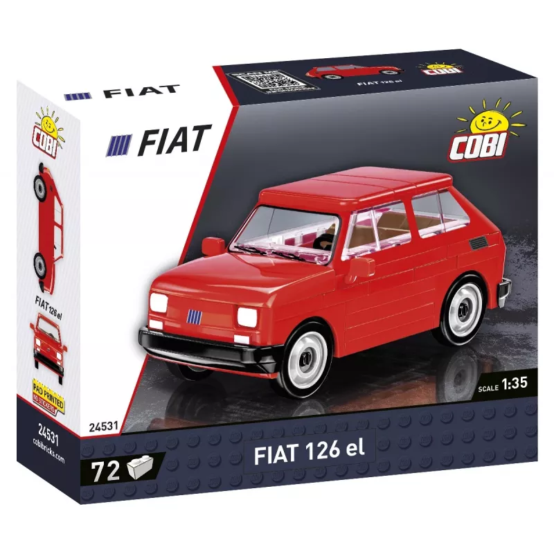 Set de construcción Cobi Youngtimer Collection Fiat 126p el 24531 — 150 piezas