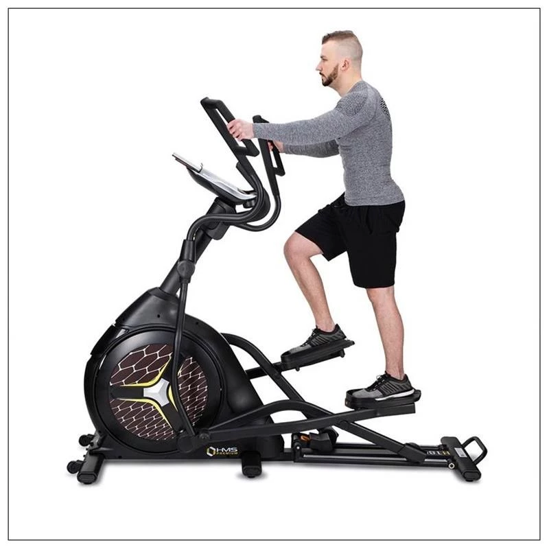 Elíptica electromagnética HMS Fitness H1802 negra