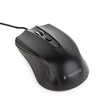 Gembird MUS-4B-01 Ratón ambidiestro USB Type-A óptico 1200 DPI