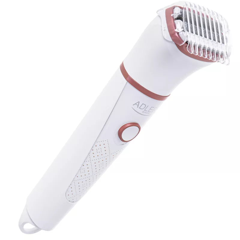 Afeitadora eléctrica y recortadora Adler AD 2941 para mujer, blanca