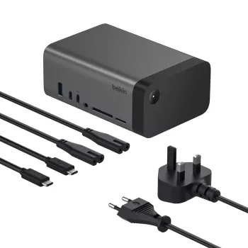 Hub Belkin Connect USB Type-C 10000 Mbit/s Gris