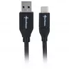 Cable Sharkoon USB 3.2 Gen 2 USB-A macho > USB-C negro 1 metro - cable - digital/datos