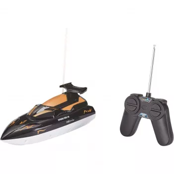 Carrocería de recambio (delantera) para modelo RC REVELL 24136 — negro y naranja