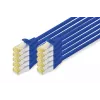 DIGITUS CAT 6A S/FTP juego de cables de conexión DK-1644-A-0025-B-10, 0,25 m, azul, 10 uds.