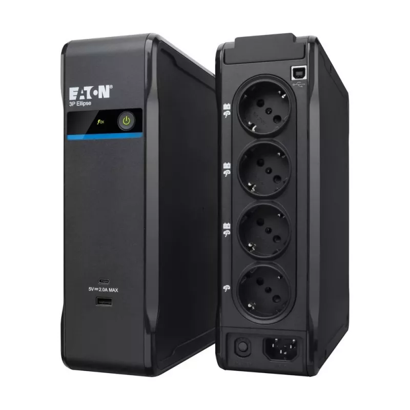 Sistema de alimentación ininterrumpida EATON Ellipse 900 USB DIN — 900 VA / 540 W