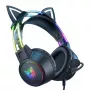 Auriculares Onikuma X15 PRO gaming gato negros