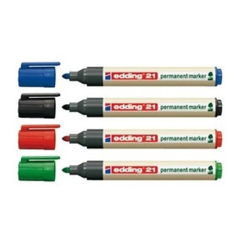 Edding EcoLine 21. Colores de escritura: negro, color del producto: multicolor, material de la carcasa: plástico (4-21001)