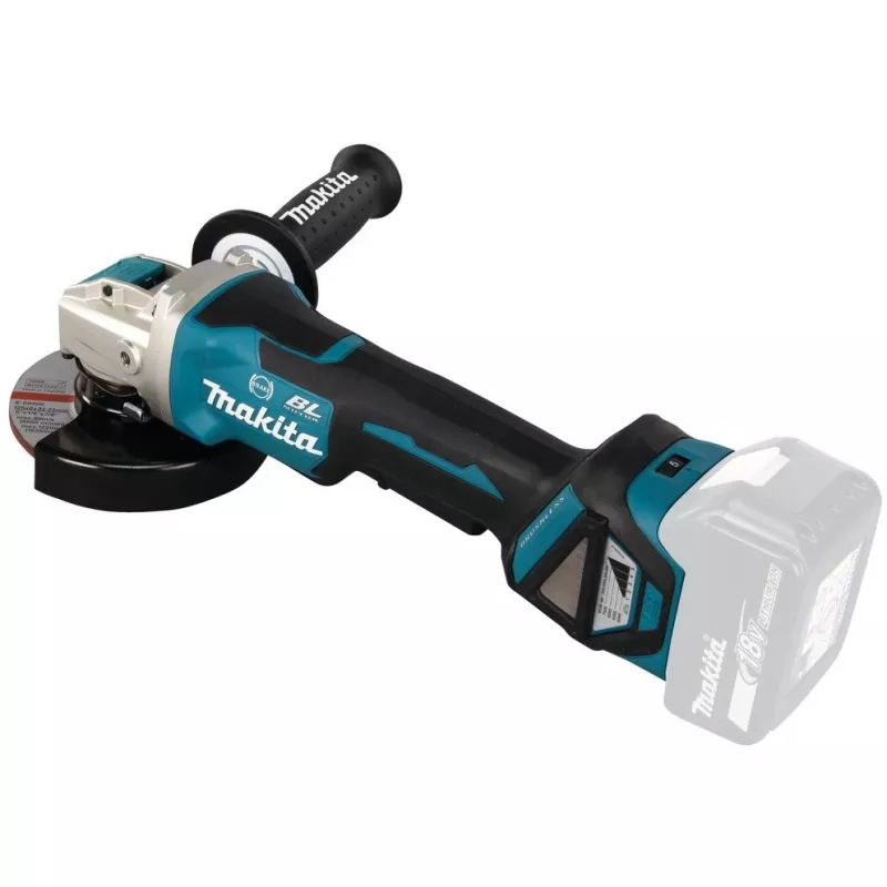 Makita DGA519Z - Amoladora angular - a batería - 125 mm - sin batería - 18 V (DGA519Z)