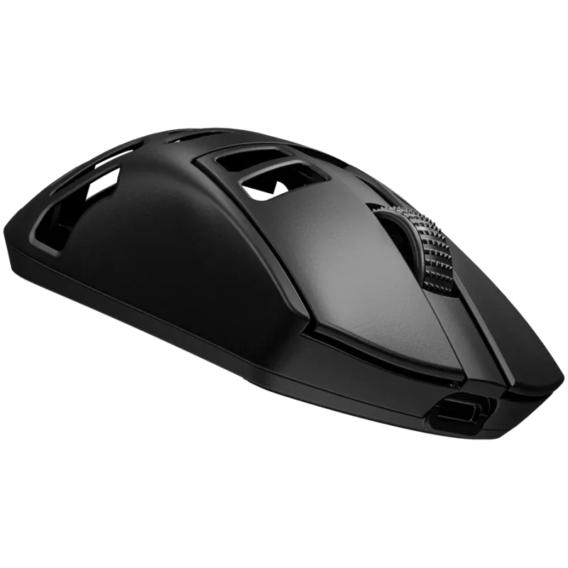 LORGAR MSE90W, aleación de magnesio ratón gaming inalámbrico Elite, negro