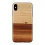 Funda para móvil man and wood para iPhone XS Max — funda protectora negra