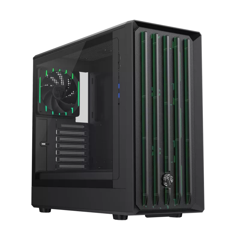 Caja Gamemax | CLAW 460 BK | negra | Mid-Tower | fuente de alimentación no incluida