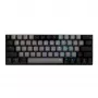 Teclado mecánico gaming White Shark Wakizashi GK-002721V2 — marco gris y negro, distribución US, switches azules