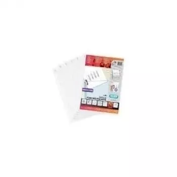 Fundas de documentos Elba A4 transparente polipropileno pack de 100 (MPN 400012936)