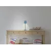 Beper P207ILI200 lámpara de mesa LED recargable, interruptor táctil, regulable, azul pizarra