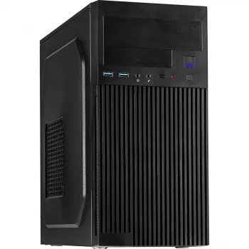 Caja de ordenador INTER-TECH IT-6521 recta, ATX, negra