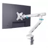 Soporte de monitor DIGITUS Single Design para pantallas de hasta 35 pulgadas, pinza, 10 kg, VESA 75x75–100x100, inclinable -45–90°