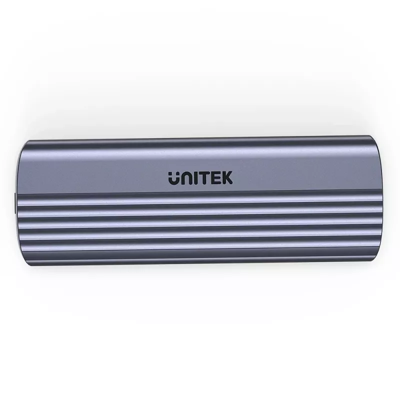 Caja para unidad M.2 - Unitek S1241B01 1x M.2 NVMe USB-C 10Gbps