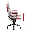 Silla de oficina Subsonic SA5573-AC1 asiento acolchado respaldo acolchado blanco