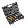 Neo Tools Llave dinamométrica bidireccional 1/4, 5-25NM, set de 21 piezas