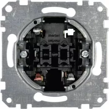 Merten MEG3115-0000 Serie Mecanismo de interruptor, unipolar, 10 AX, 250 V AC