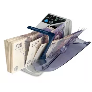 Safescan 2000 Máquina contadora de billetes portátil 28051J