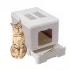 FERPLAST Sahara Lilac - Arenero para gatos - 52 x 39 x 40 cm