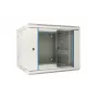 Armario rack Extralink 9U 600x600 AZH gris montaje en pared, abatible