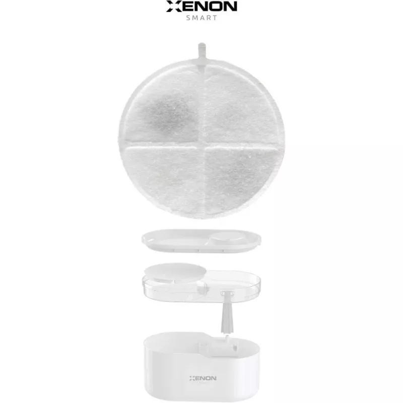 Xenon X8780 filtro para fuente de agua inteligente para gatos, 4 uds.