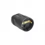 Conector de red tipo F Bachmann 912.170 negro
