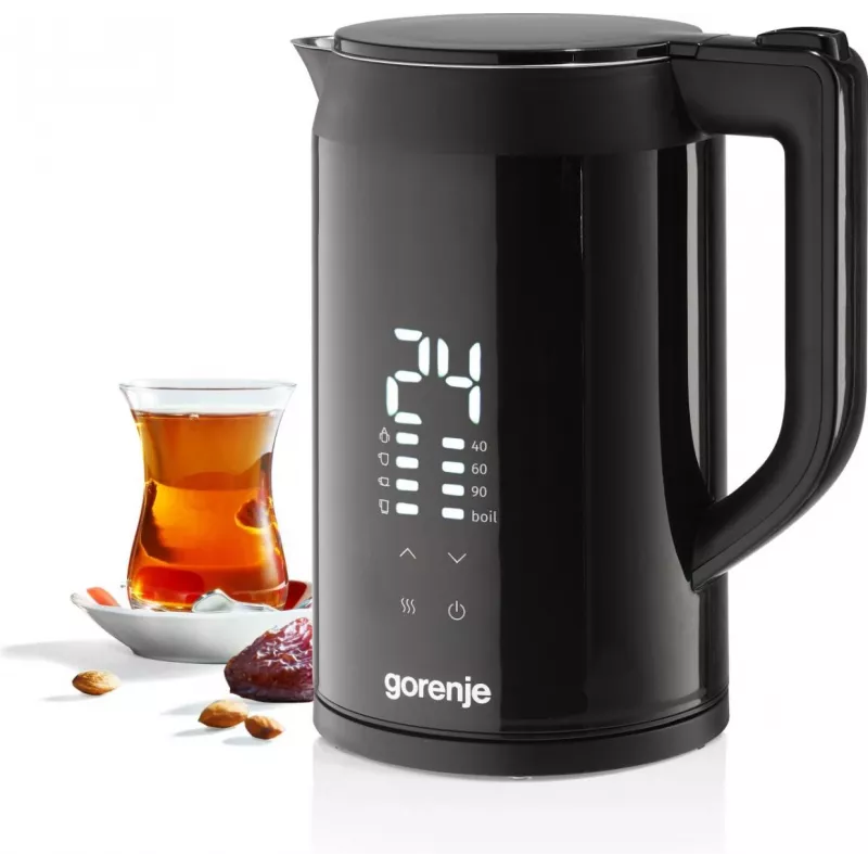 Hervidor de agua Gorenje K17DWDII 2200W 1,7L negro