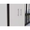 ESTANTERÍA CERRADA OLIV 2D, ANTRACITA/Blanco SET