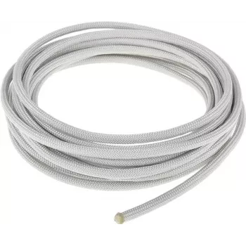 Alphacool AlphaCord Sleeve 4mm – 3,3 m (10 ft) – gris plateado (Paracord 550 Type 3) 330 cm EOL (45320)