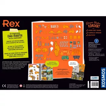 Rex - El Dino Bot, kit de experimentos