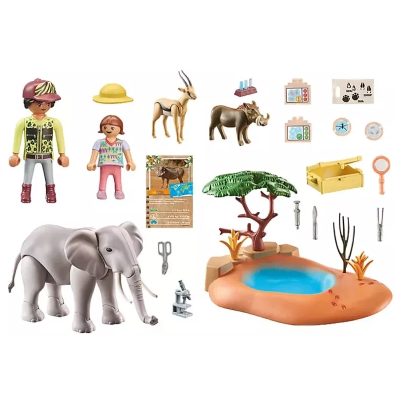 Wiltopia - Elefante en el abrevadero