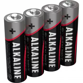 Pila desechable Ansmann 5015563 alcalina AA negra gris