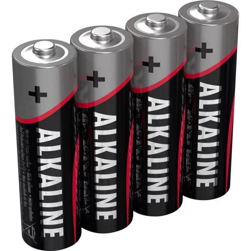 Pila desechable Ansmann 5015563 alcalina AA negra gris