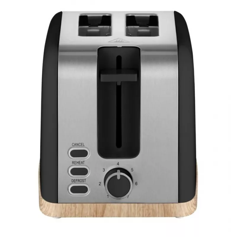 Tostadora Concept Elwood TE2016, 2 rebanadas, negra