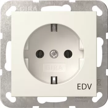 GIRA 445803 SCHUKO con inscripción EDV System 5 (445803)