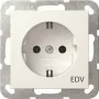 GIRA 445803 SCHUKO con inscripción EDV System 5 (445803)