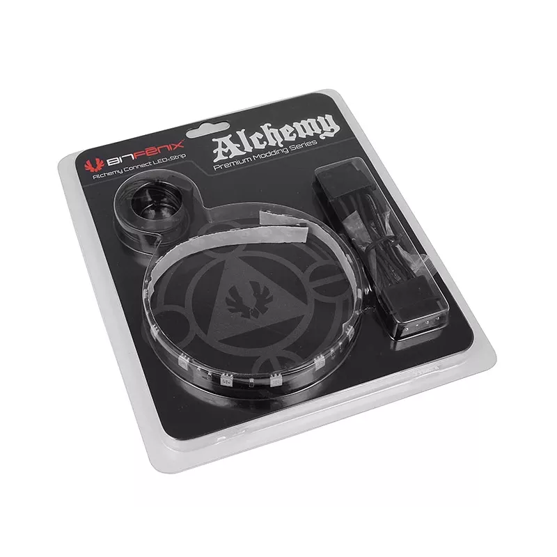 BitFenix Alchemy Connect BFA-ACL-30BK15-RP tira LED, 15 LED, 30 cm, azul