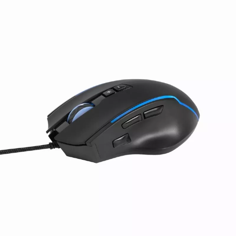 Ratón láser RGB con cable RAGNAR RX300 12000 DPI
