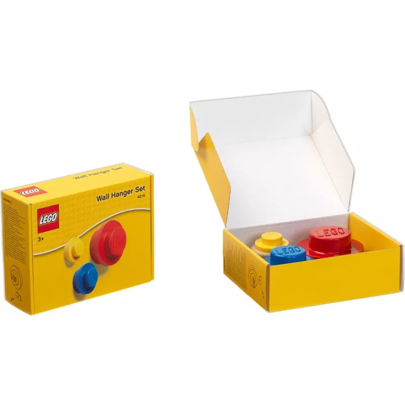 Room Copenhagen soporte de pared LEGO 40161732 rojo azul amarillo (40161732)