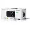 Lenco CR-625BK radiodespertador DAB+/FM con Bluetooth y carga inalámbrica, negro